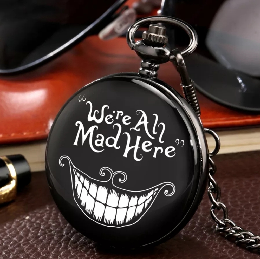 Cheshire Cat Pocket Watch